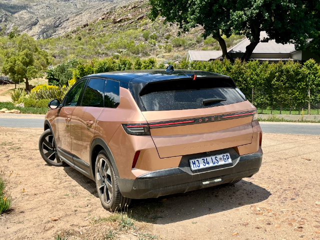 The red rear light-bar looks even more striking after dark.