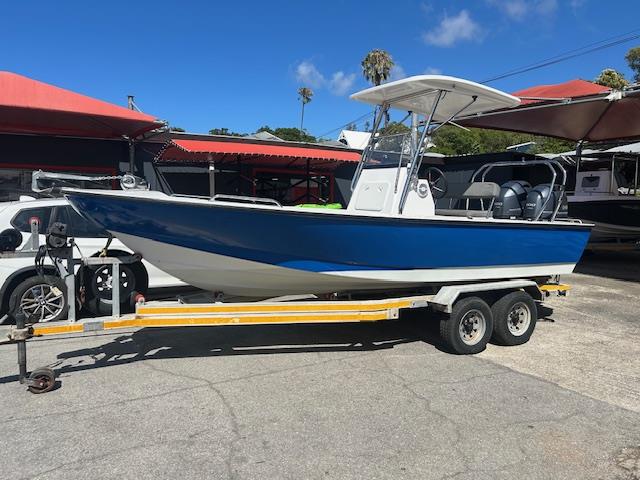 FUSION 19 Centre console & 2 x F100 Yamaha 4 strokes Knysna Yamaha