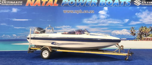 Exciter 17FT - 115HP Yamaha 2-Stroke V4 on Galvanized Trailer  for sale