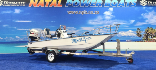Cathedral Hull 4.6m - 50HP Mariner 4-Stroke on Galvanized Trailer  for sale