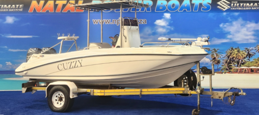 2022 Explorer Evo 19 Centre Console (2022) - 2 x 70HP Yamaha 4-Strokes (20116, 124/143Hrs) on Galvanized Breakneck Trailer  for sale