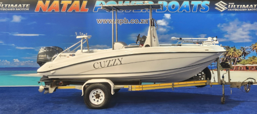 2022 Explorer Evo 19 Centre Console (2022) - 2 x 70HP Yamaha 4-Strokes (20116, 124/143Hrs) on Galvanized Breakneck Trailer  for sale