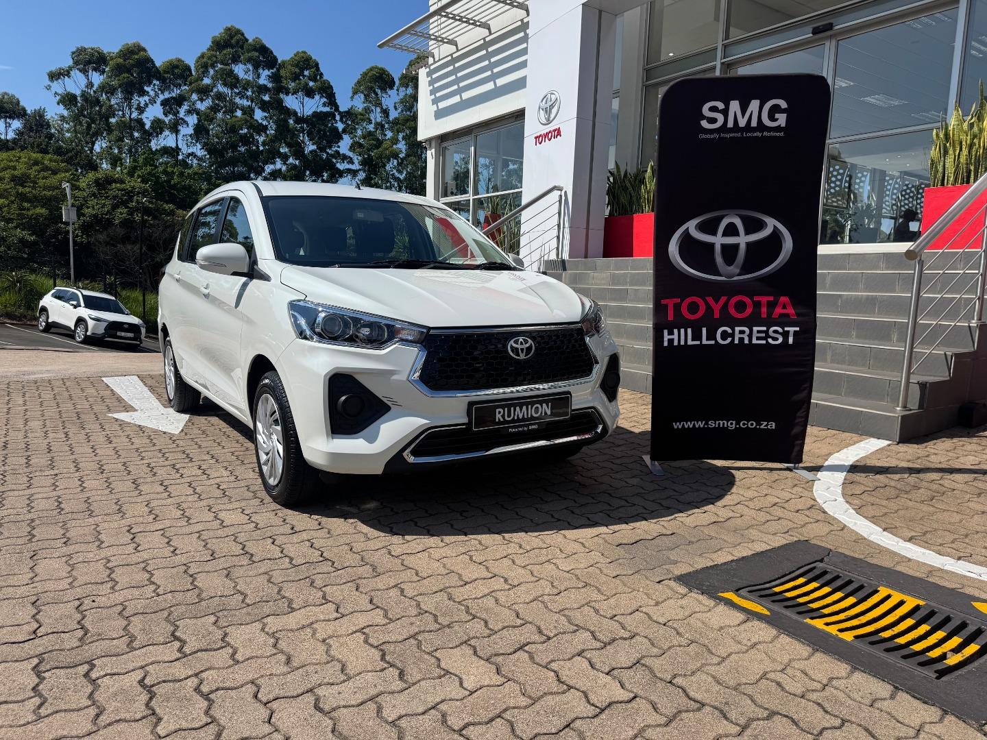 Toyota Rumion 1.5 SX Manual SMG Toyota Hillcrest New