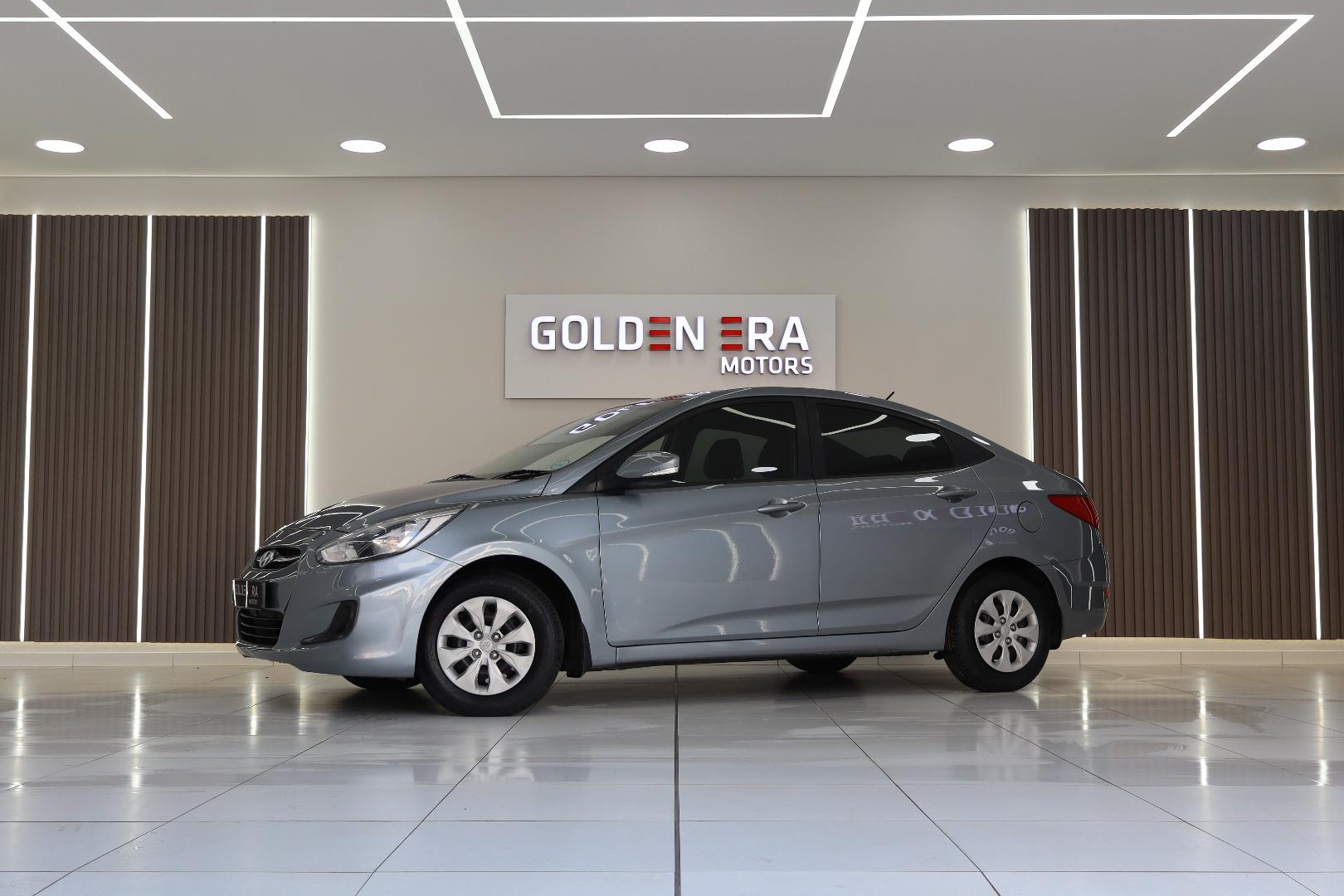 Pre-owned - 2019 Grey HYUNDAI ACCENT Sedan 1.6 Fluid with 123000 km