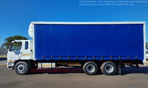 2016 Mitsubishi FUSO FN25.270 TAG AXLE FITTED WITH TAUTLINER BODY AND NEW CURTAIN SIDES for sale