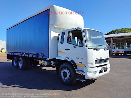 2016 Mitsubishi FUSO FN25.270 TAG AXLE FITTED WITH TAUTLINER BODY AND NEW CURTAIN SIDES for sale