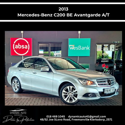 Mercedes-Benz C-Class C200 Avantgarde Auto Dynamic Auto Car Sales