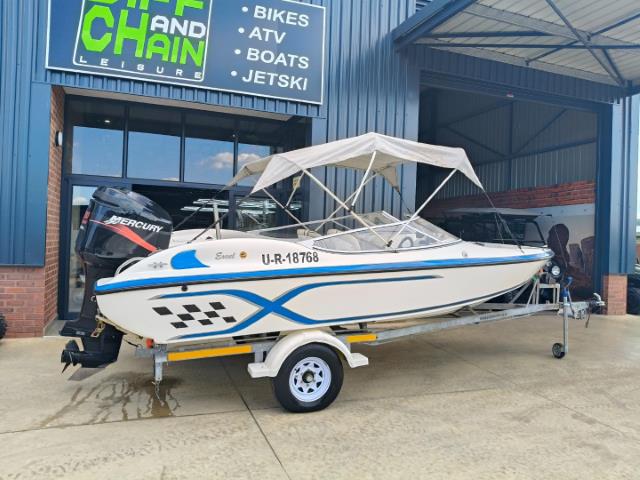 Raven Excel 19ft with 200 mercury optimax AUTOMATIC The Diff & Chain