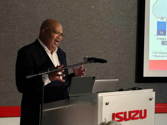 Billy Tom, CEO and President, Isuzu Motors South Africa IMSAf address 2026