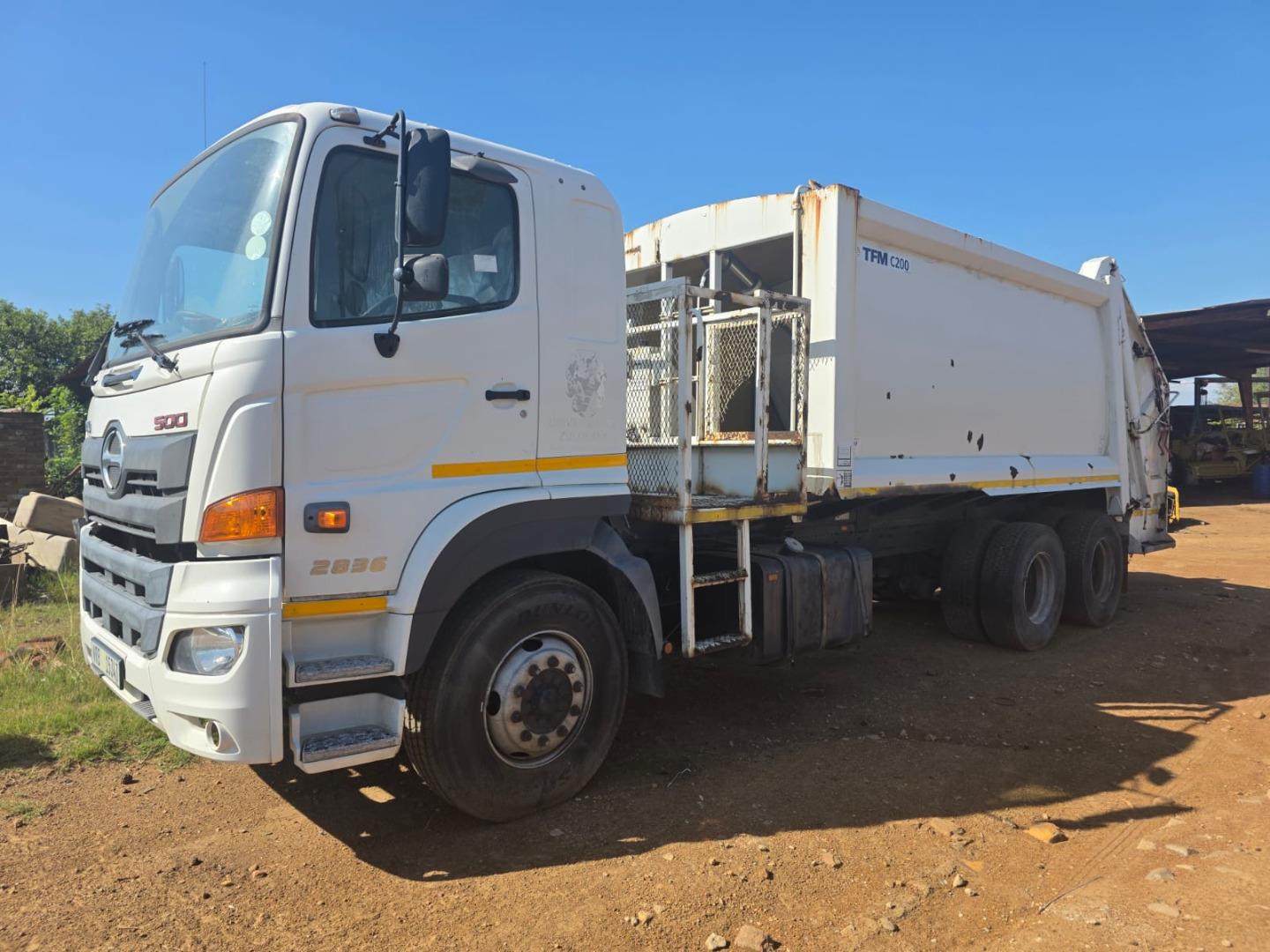 2020 Hino 500 Series Double Diff Compactor Truck for sale