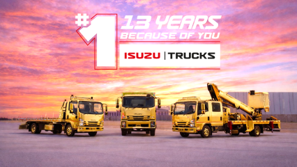 Isuzu Trucks celebrates 13 years on top!