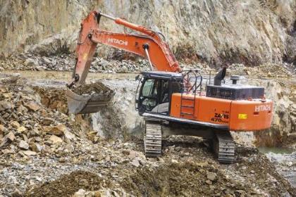 Hitachi ZX470LCH JBL Equipment