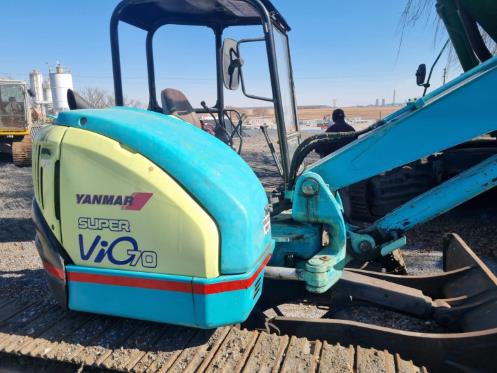 Yanmar VIO 70 Trans Wes Afslaers