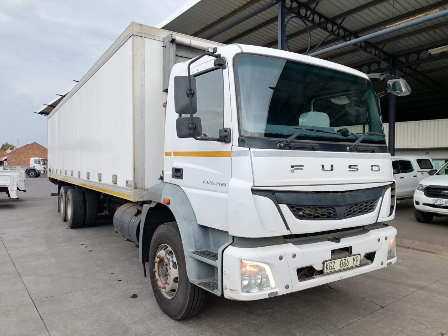 2021 Mitsubishi FUSO FJ 26-280 F/CAB 6X2 VOLUME VAN for sale