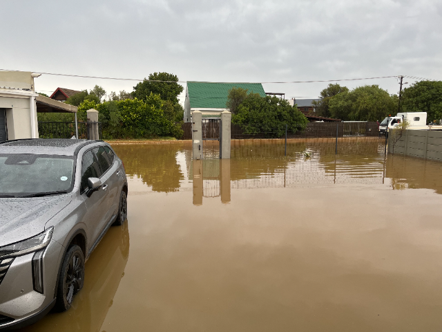Approximately 18 hours after the worst of the rains.
