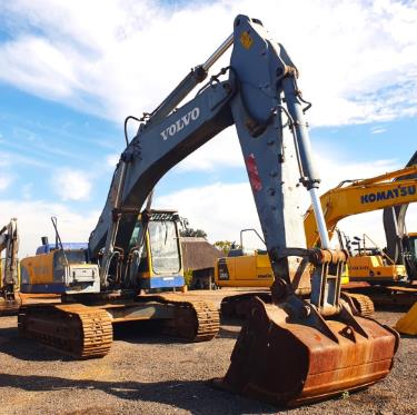 Volvo EC460 BLC Trans Wes Afslaers