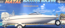 Sundowner 190 (2026) - 200HP Suzuki 4-Stroke (2026) on Galvanized Trailer Natal Power Boats