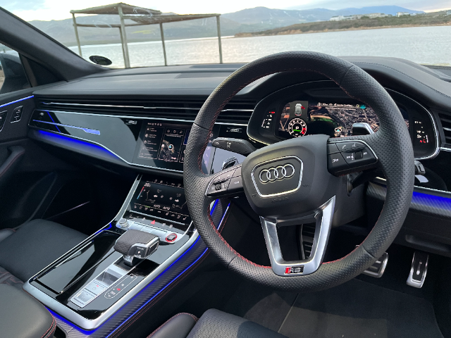 There's no shortage of piano black surfaces; you better keep a polishing cloth handy!