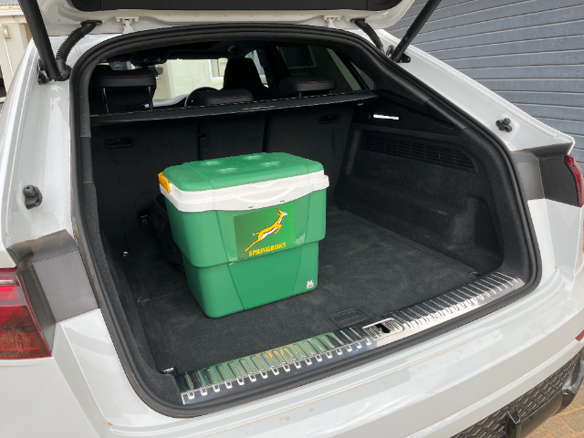 The boot can handle 605 litres with all seats up, 1755 litres when folded down.