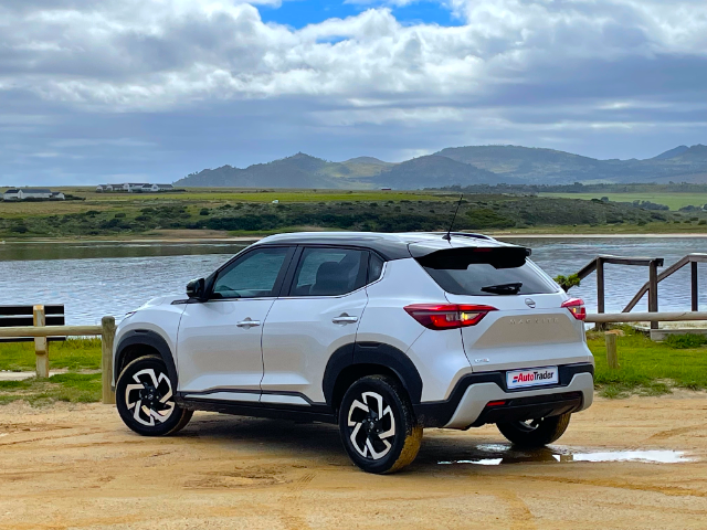 The Magnite has a bit more zest for highway driving.