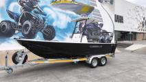 FUSION 19 w/ Twin Yamaha 70Hp 4-Stroke Outboard Motors Linex Sandton
