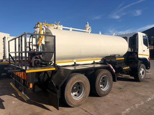 2019 Hino 28-360 12000L vacuum tanker with a New Jurop 45 vacuum pump for sale