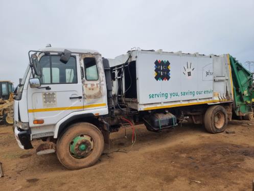 Nissan UD single axle refuse compactor Johan Jacobs Machinery and Trucks SA