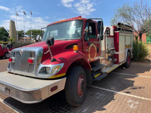 International Eagle 7400 Firetruck Johan Jacobs Machinery and Trucks SA