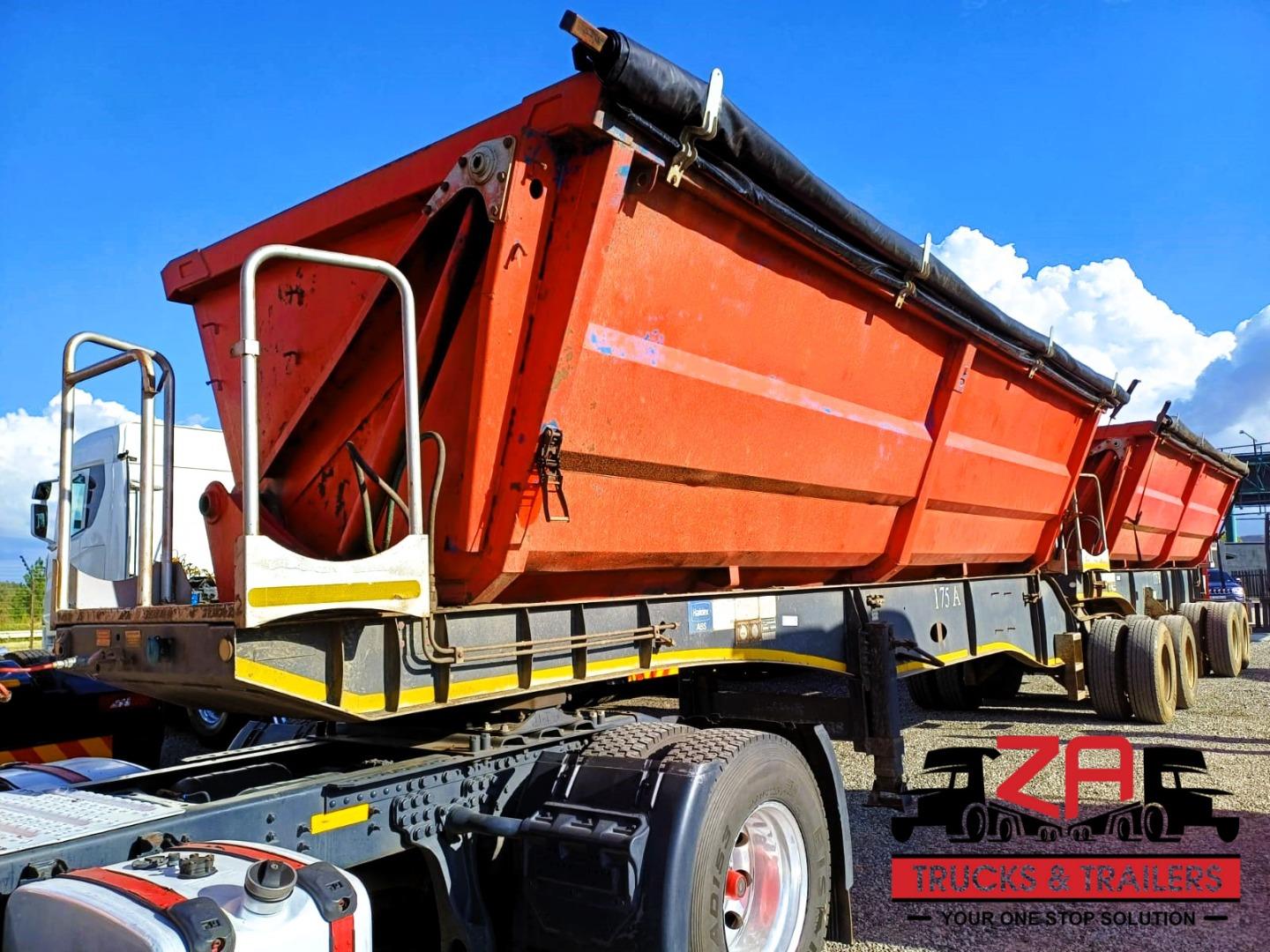 2015 ICE COLD BODIES 45 CUBE SIDE TIPPER TRAILER OCT PRICE DROP! for sale