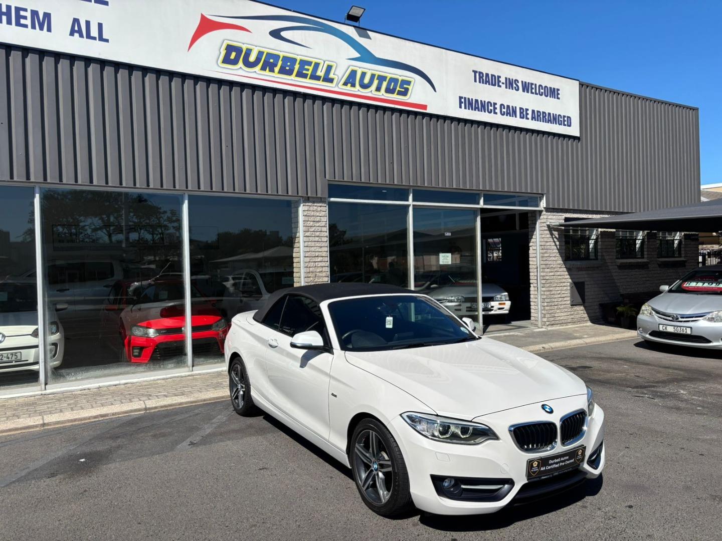 2017 BMW 2 Series 220i Convertible Sport Line Auto