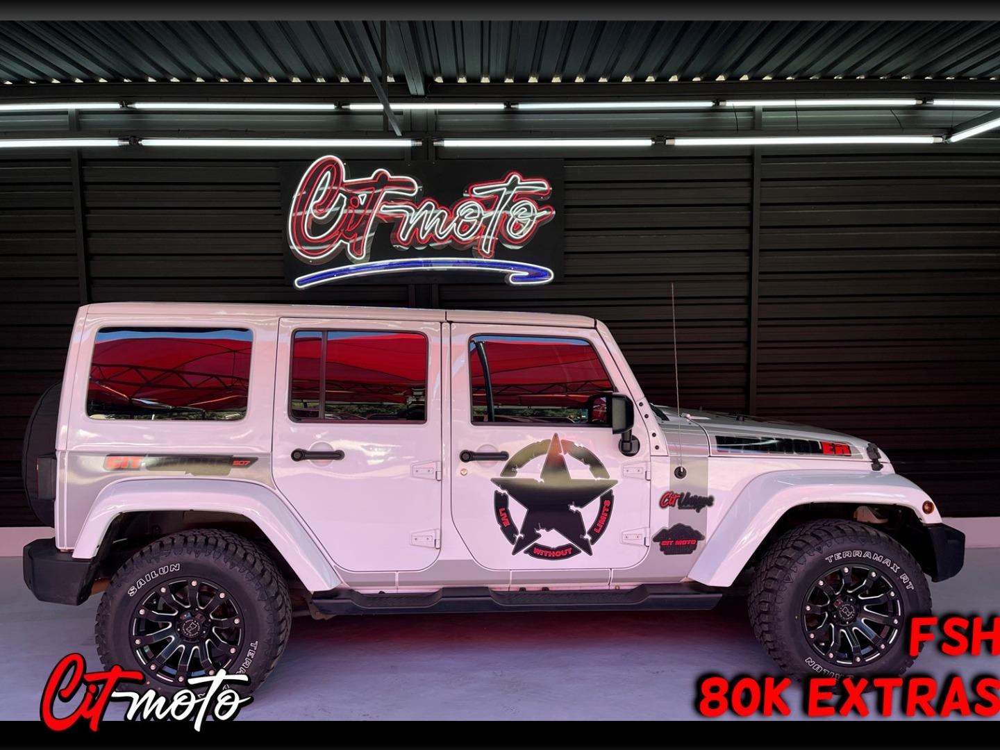 Jeep Wrangler Unlimited 3.6L Sahara Cit Moto