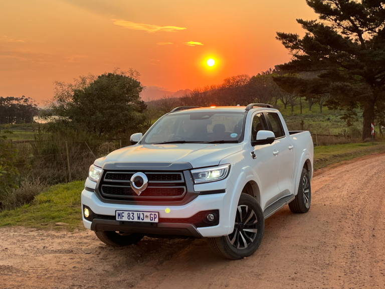 P300 bakkie at dusk.