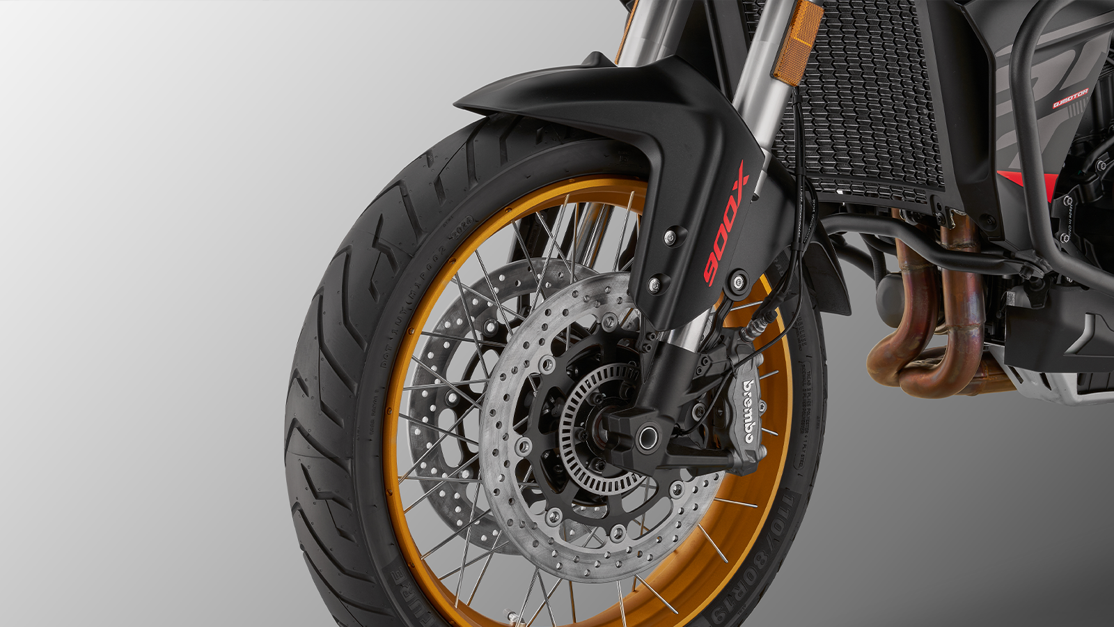 QJ Motor SRT 900 SX Corse Customs