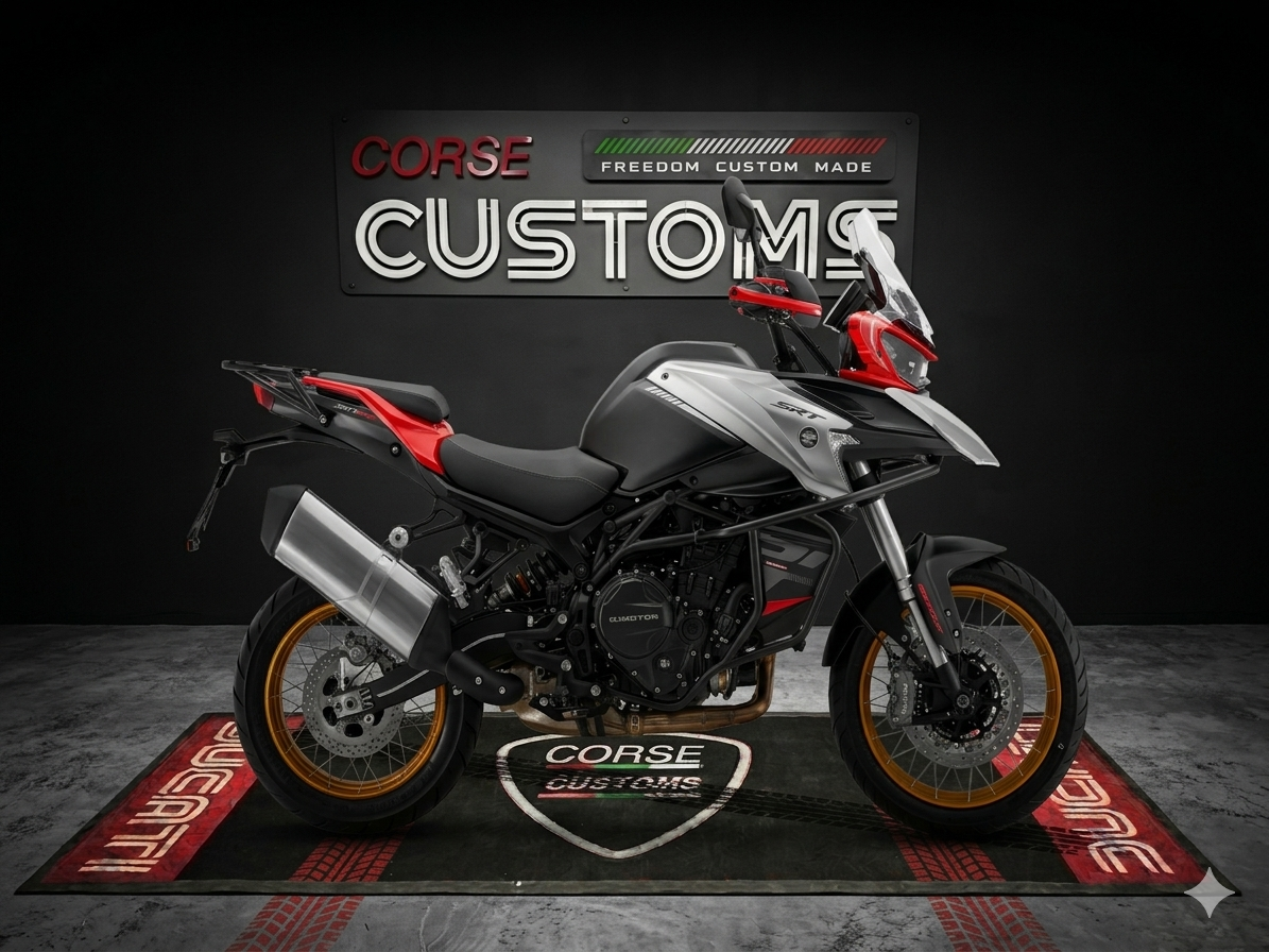 QJ Motor SRT 900 SX Corse Customs