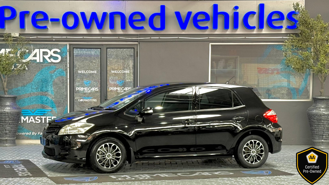 Toyota Auris 1.3 X Prime Cars.co.za