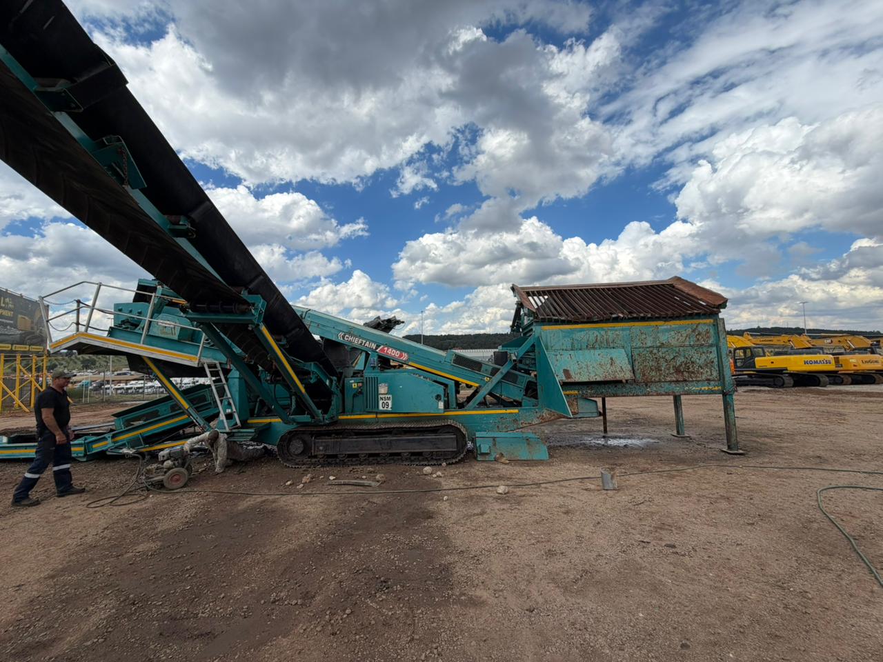 Chieftain Powerscreen 1400 screen JBL Equipment