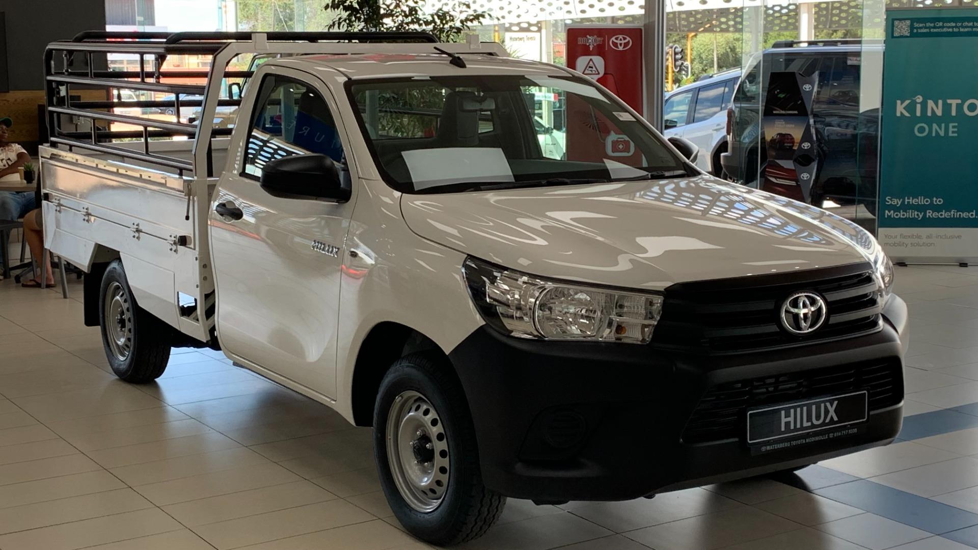 Toyota Hilux 2.4GD Single Cab Flat Deck Waterberg Toyota Modimolle New