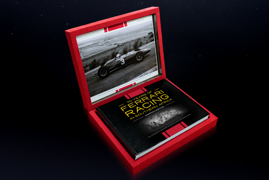70 Years of Ferrari Racing in Southern Africa book launch