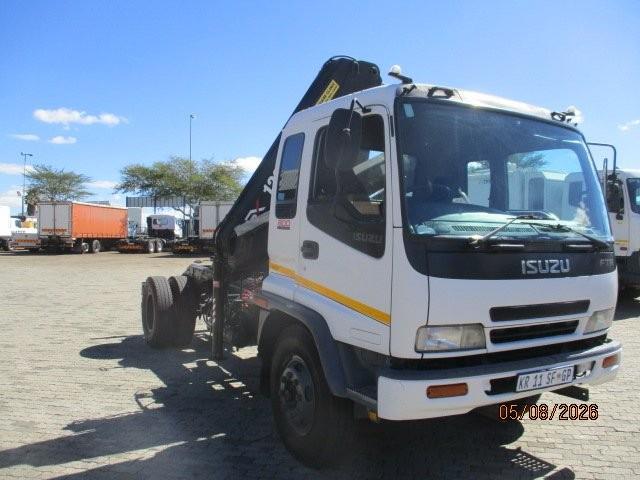 Isuzu FTR 4x2 T/T with Hiab 122 crane and 4 extensions Isando Trucks