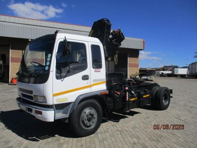 Isuzu FTR 4x2 T/T with Hiab 122 crane and 4 extensions Isando Trucks
