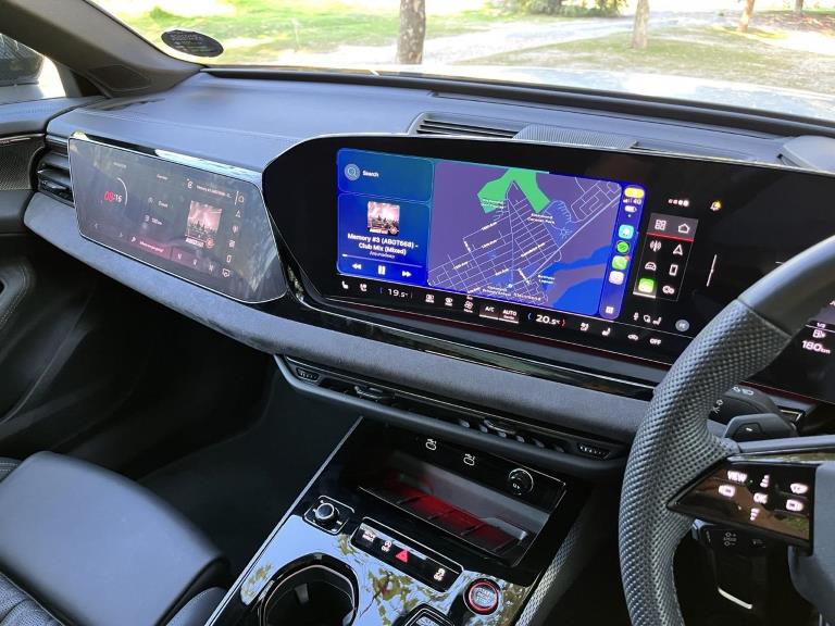 Screens for everyone means front passengers feel like royalty.