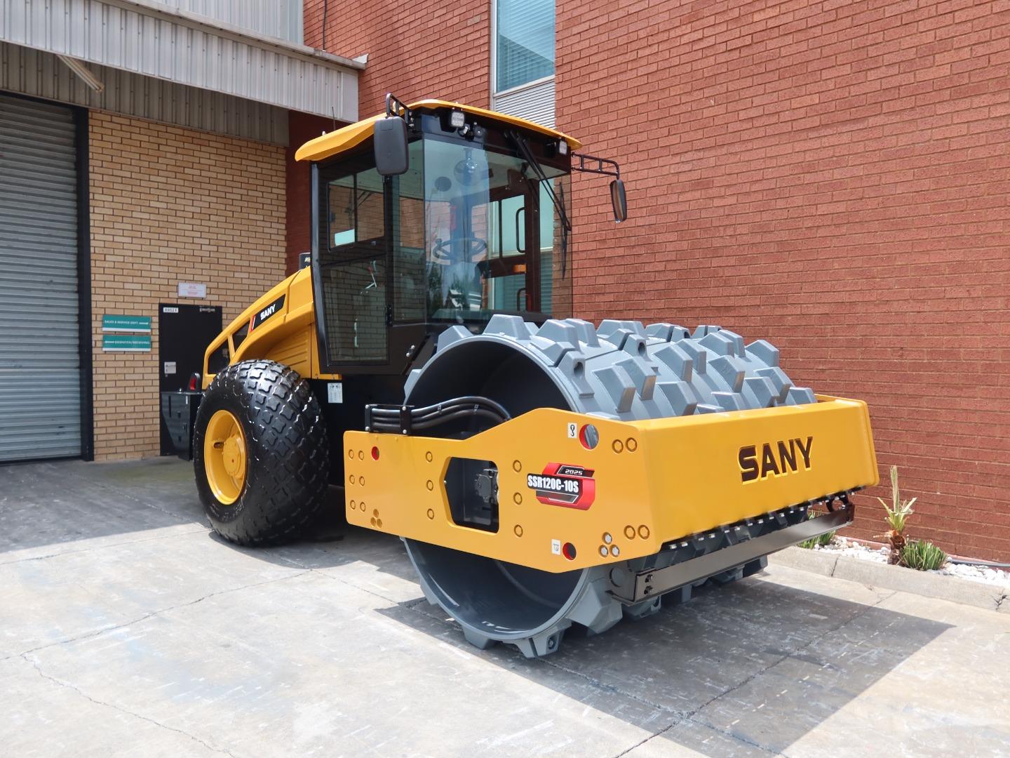 Sany SSR120 Padfoot 12 Ton Dual Drive Compaction Roller - Cummins Engine - Danfoss Pump Think Quip