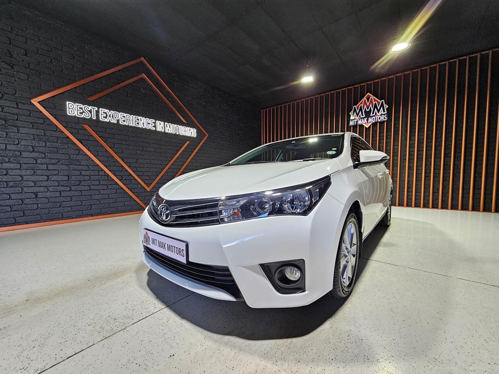 Toyota Corolla 1.8 Exclusive auto Mit Mak Motors Gerrit Maritz