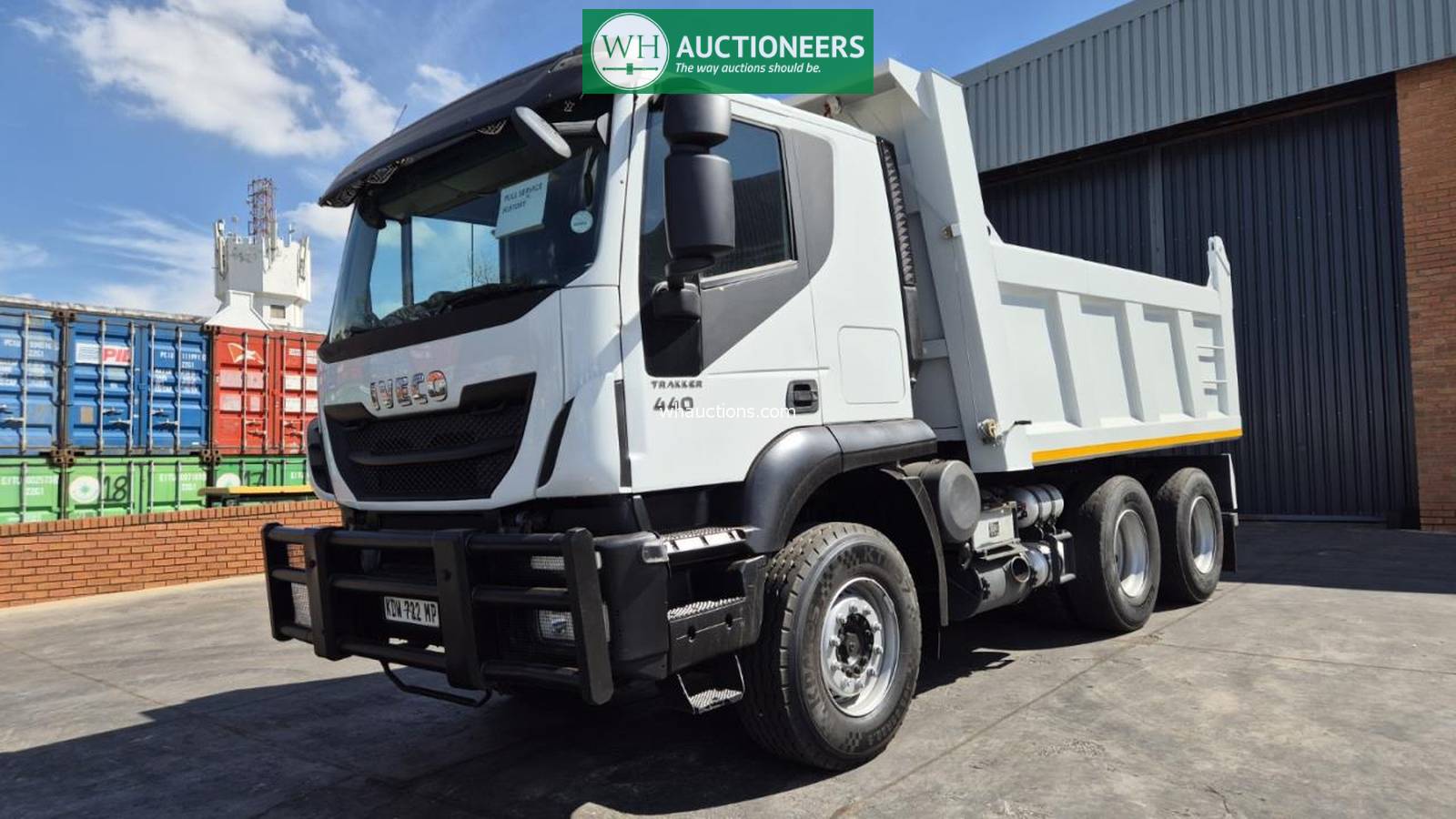 Iveco 440 Trakker 6x4 Tipper Truck WH Auctioneers