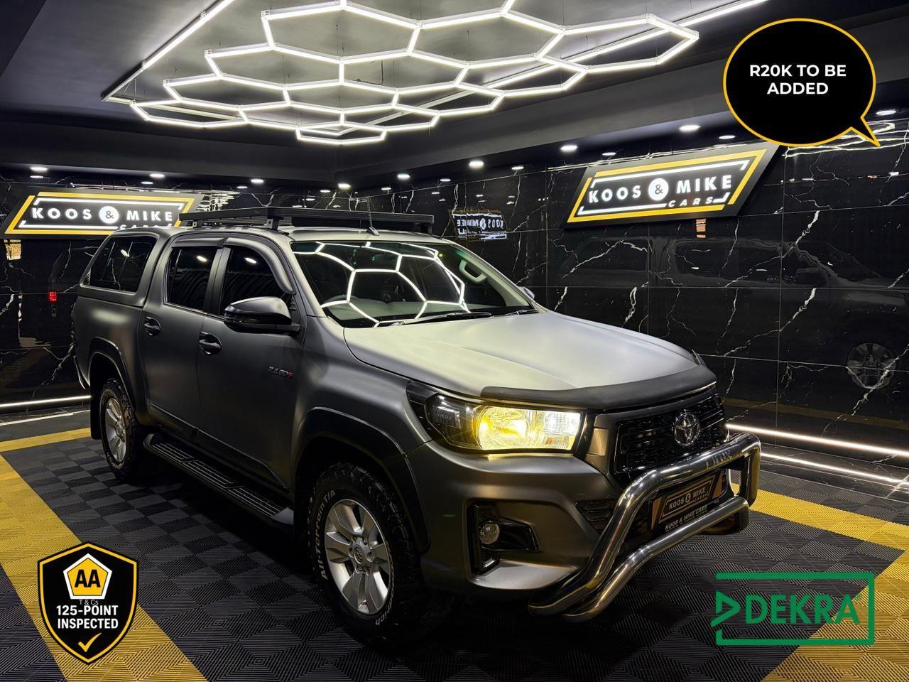 Toyota Hilux 2.4GD-6 Double Cab SRX Auto Koos and Mike Cars