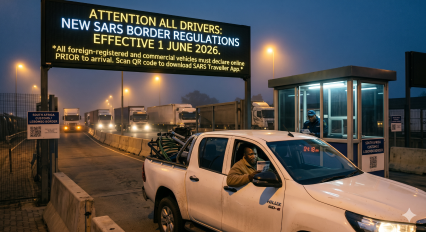 Attention all drivers: New SARS Border Regulations Effective 1 June 2026