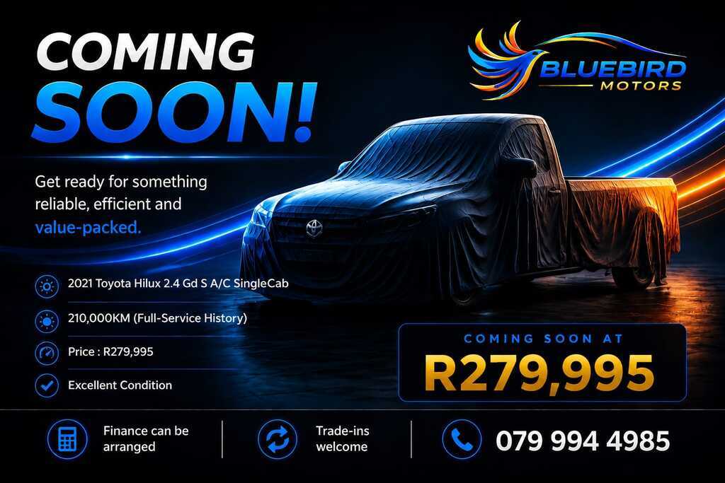 Toyota Hilux 2.4GD S (Aircon) BlueBird Motors