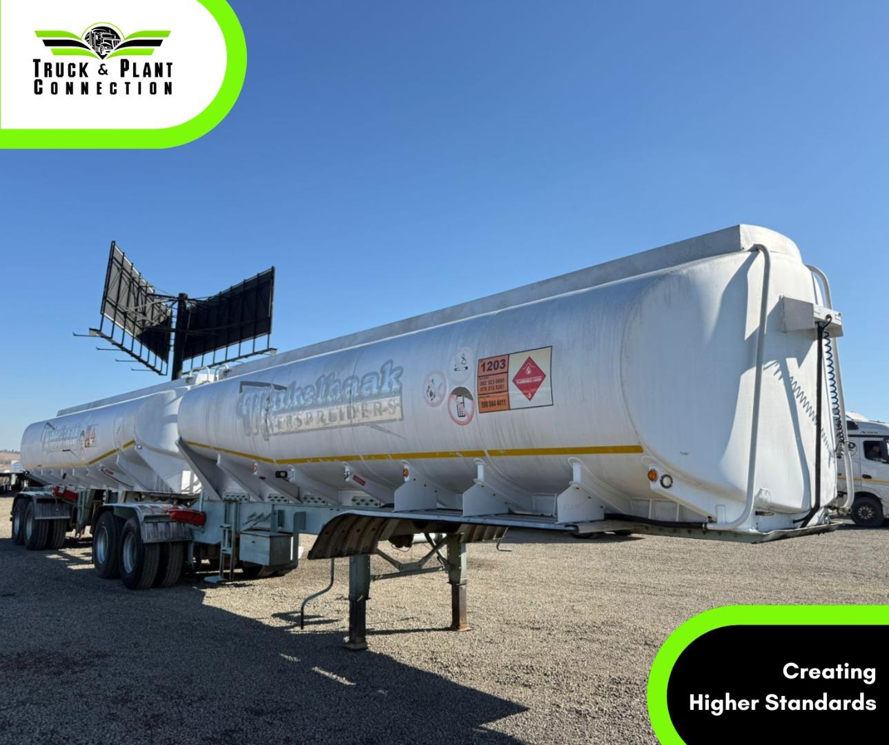 SA ROAD 42 000L Fuel Tanker Truck and Plant Connection