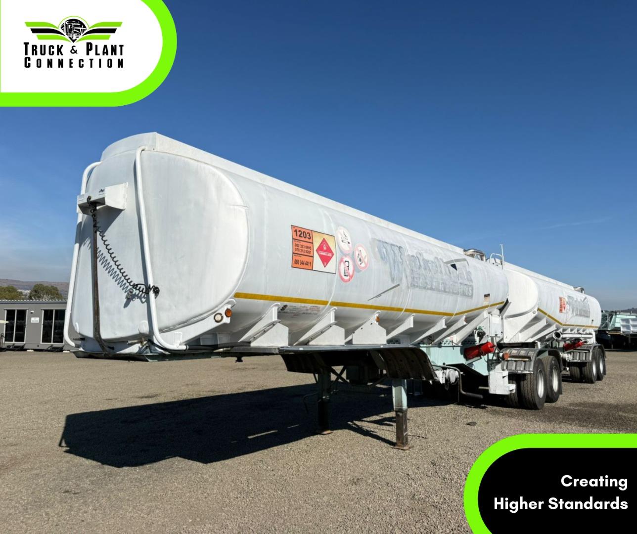 SA ROAD 42 000L Fuel Tanker Truck and Plant Connection