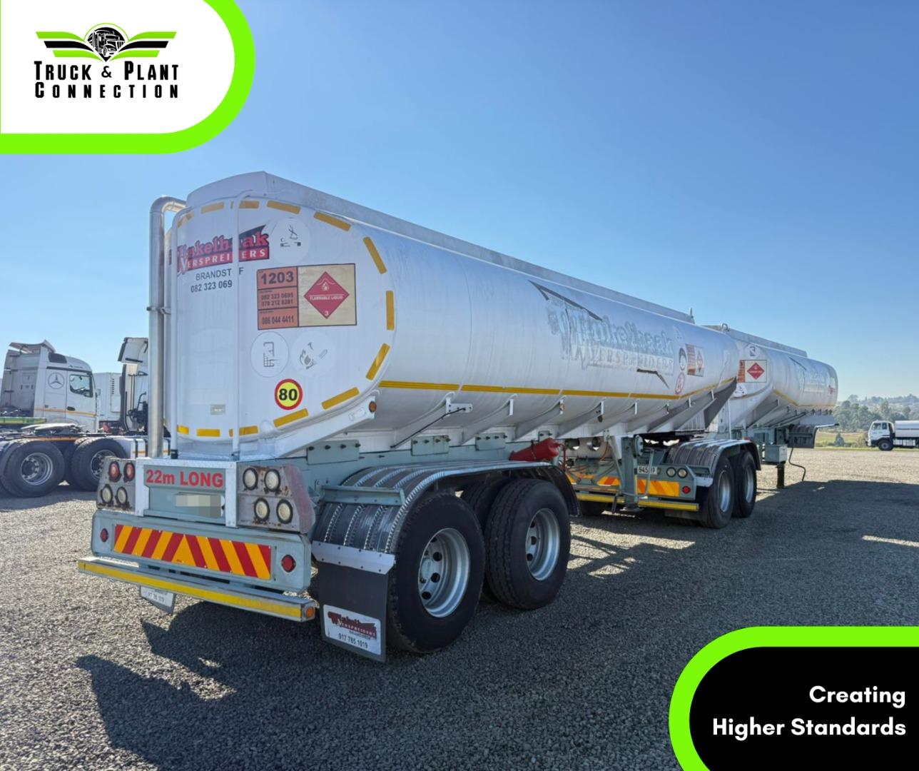 SA ROAD 42 000L Fuel Tanker Truck and Plant Connection
